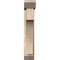 Ekena Millwork Westlake Slat Rough Sawn Bracket w/ Offset Brace, Douglas Fir, 6"W x 22"D x 34"H BKT0604X22X34WTL06RDF - alternate 2